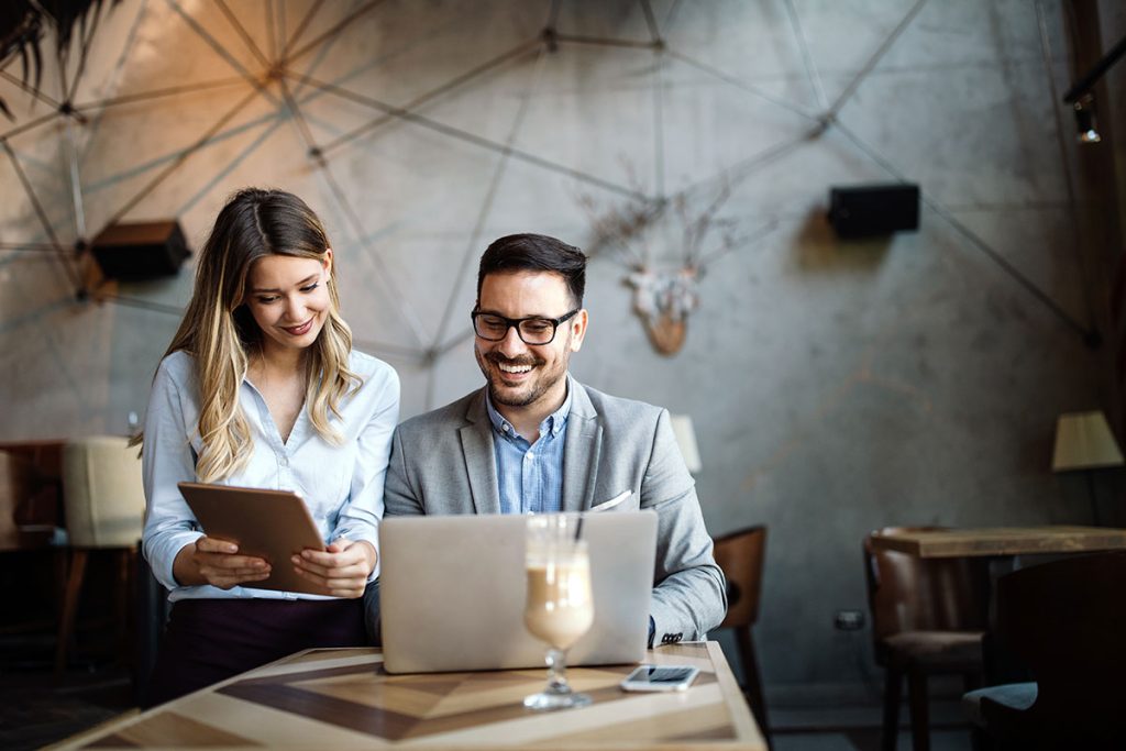 Team working together